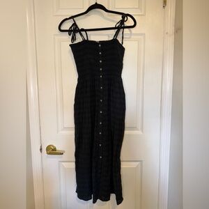 AERIE/ American Eagle Beachy Midi Dress with Pockets size Xs